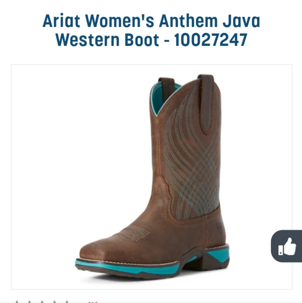 Women's Ariat boots size 8